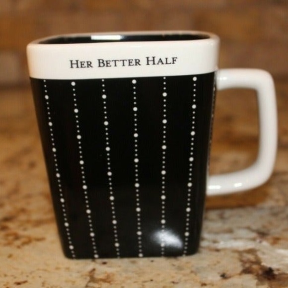 Hallmark Other - Hallmark " HER BETTER HALF " 2-Sided Ceramic 12 oz